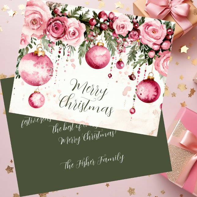 Festive and elegant Christmas Greeting Card  (Creator Uploaded)