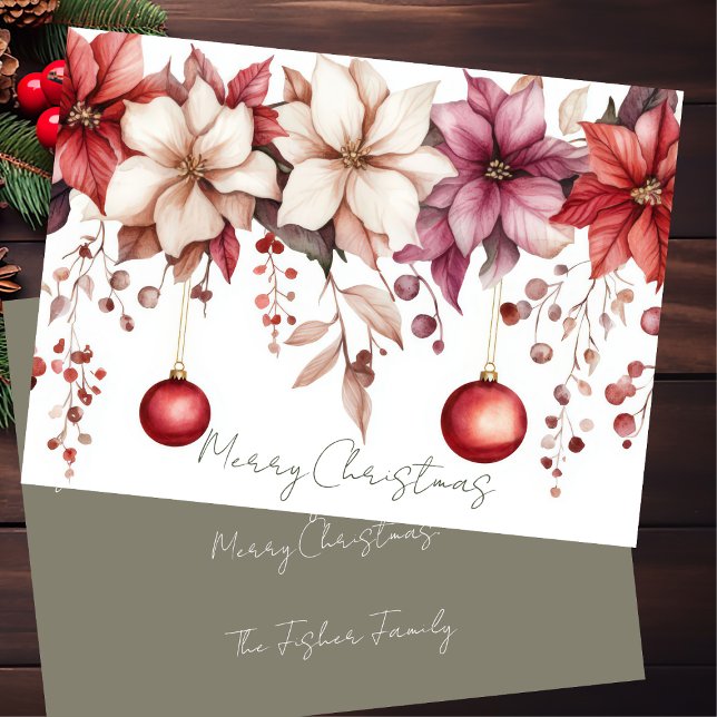 Festive and elegant Christmas Greeting Card  (Creator Uploaded)