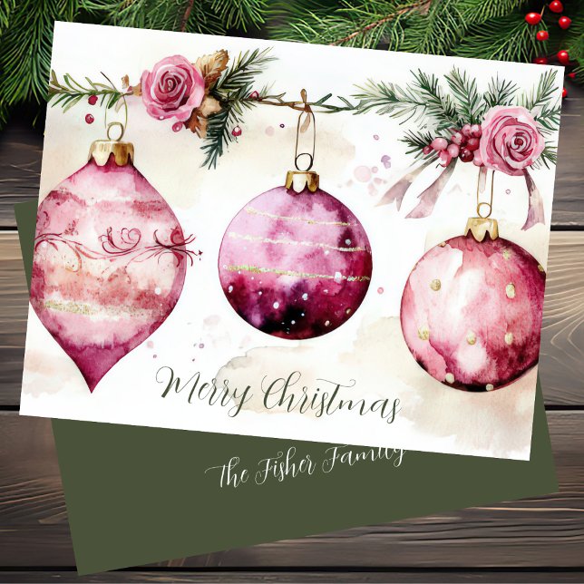 Festive and elegant Christmas Greeting Card  (Creator Uploaded)