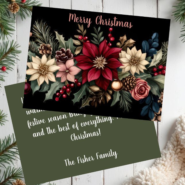 Festive and elegant Christmas Greeting Card  (Creator Uploaded)