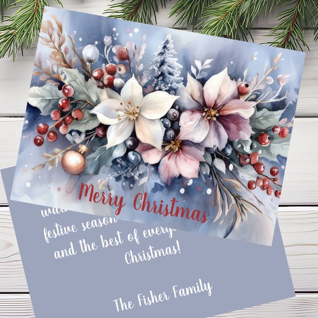 Festive and elegant Christmas Greeting Card  (Creator Uploaded)