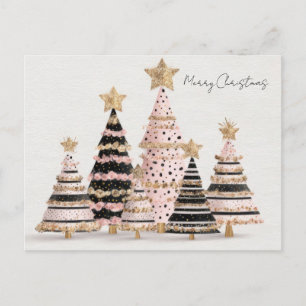 Festive and Elegant Christmas Tree Card