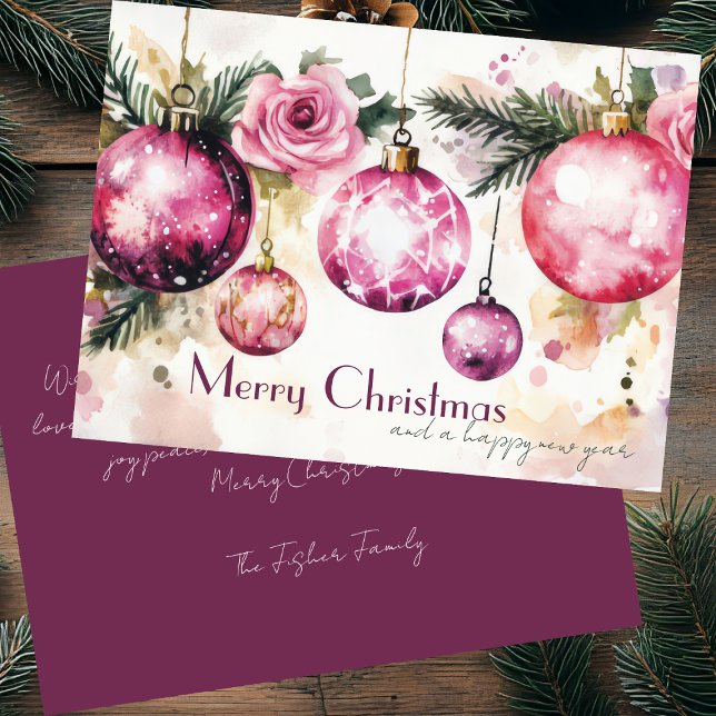 Festive and elegant Christmast Greeting Card (Creator Uploaded)