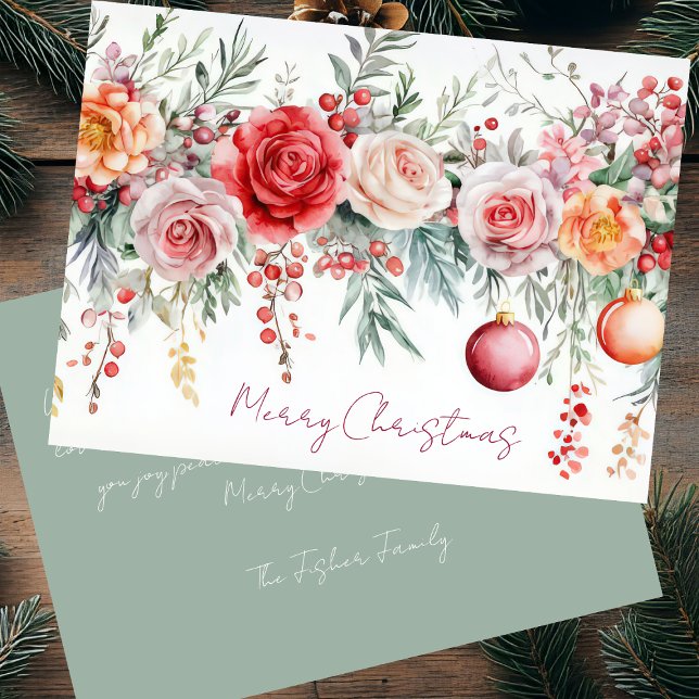 Festive and elegant Christmast Greeting Card (Creator Uploaded)