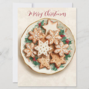 Festive and elegant Christmast Greeting Card