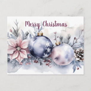 Festive and elegant Christmast Greeting Card