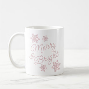 Festive And Elegant Seasons Greetings Coffee Mug