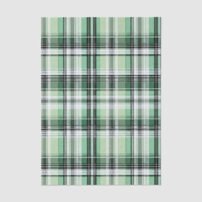 Festive and Gingham Pattern Style Tissue Paper (Front)