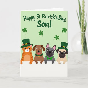 Festive Animal Friends Day Card