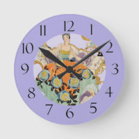 Festive Art Deco Lady