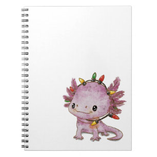 Festive Axolotl Notebook