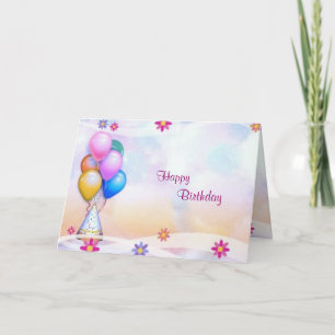 Festive Birthday Card