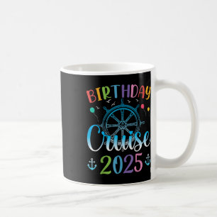 Festive Birthday Cruise 2025 Cruise Boat Party Bir Coffee Mug