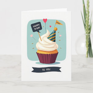 Festive Birthday Hat Card