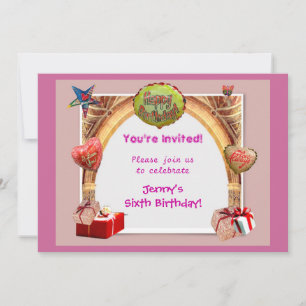 Festive Birthday Invitation