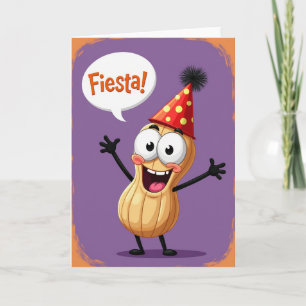 Festive Birthday Nut Card