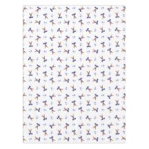 Festive Blue Kasky Christmas Reindeer