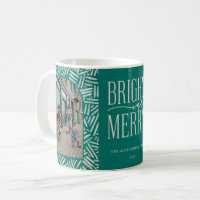 Festive Boho Pattern 2 Photo Family Holiday
