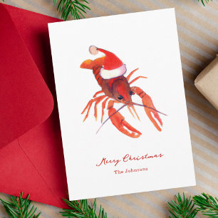 Festive Cajun Christmas Photo Holiday Card