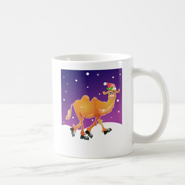 Festive Camel Coffee Mug (Right)