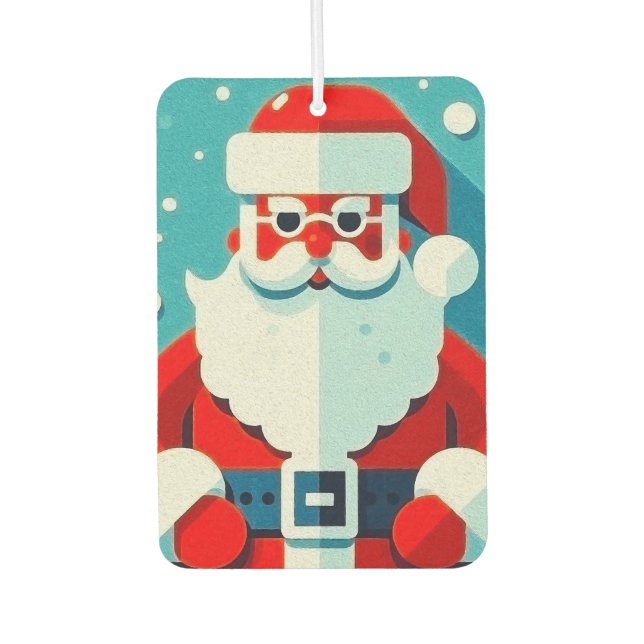 festive car air freshener (Front)