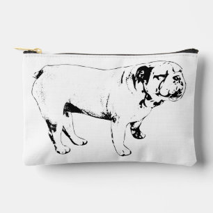festive carry poise, bulldog accessory pouch