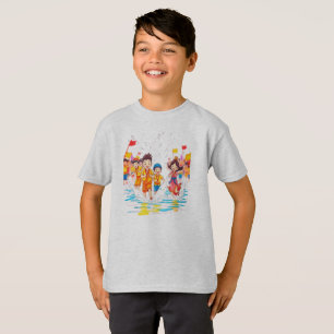 Festive Cartoon Celebration  T-Shirt
