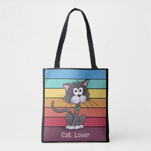 Festive Cat Lover      Tote Bag