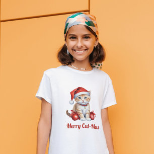 Festive Cats in Christmas Costumes - Holiday Vibe T-Shirt