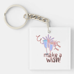 Festive Celebration Clipart Key Ring