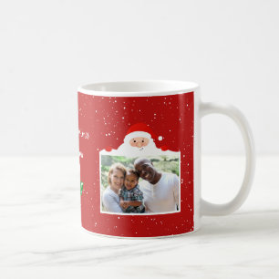 Festive Cheeky Santa - Custom Photo - Personalised Coffee Mug