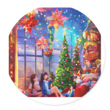 Festive Cheer Sticker"