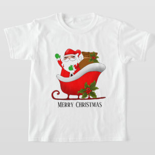 Festive Christmas add text T-Shirt