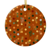 Festive Christmas and New Year pattern 