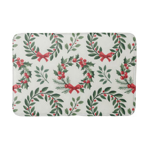 Festive Christmas Bath Mat – Holiday BathroomDecor