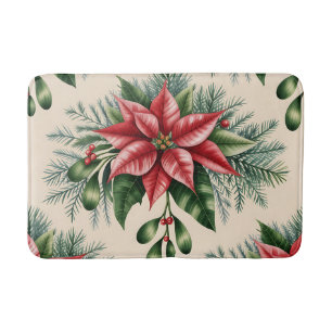 Festive Christmas Bath Mat – Holiday BathroomDecor