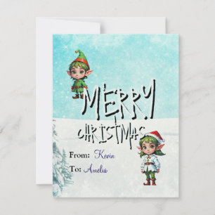 Festive Christmas  Card