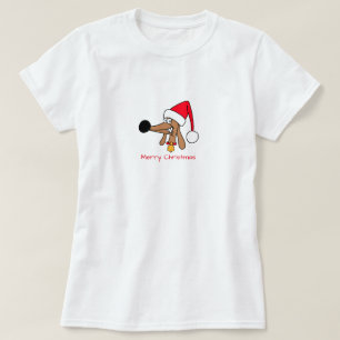 Festive Christmas Dachshund Dog T-Shirt