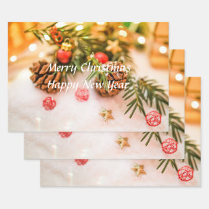 Festive Christmas Every Occasion Wrapping Paper Sheet