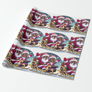 Festive Christmas Flight- Christmas Wrapping Paper
