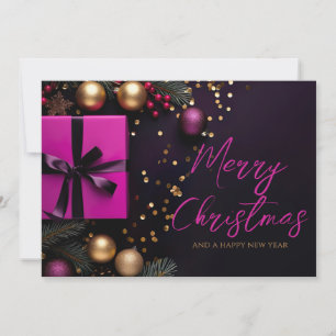 Festive Christmas Gift Greeting Card