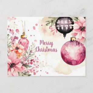 Festive Christmas Greeting Card