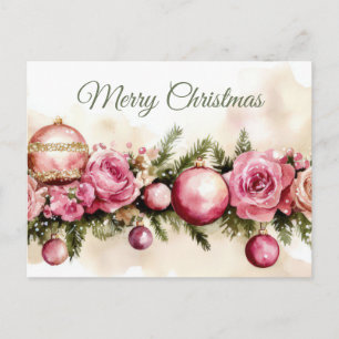 Festive Christmas Greeting Card