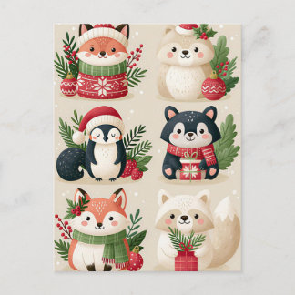 Festive Christmas Greeting Card