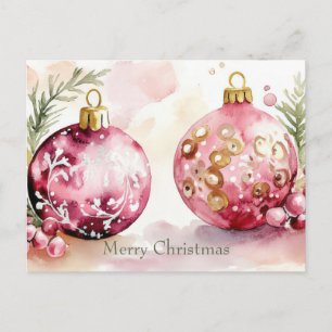 Festive Christmas Greeting Card