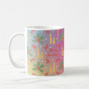 Festive Christmas Holiday Custom Coffee Mug