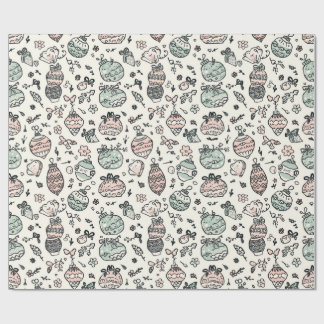 Festive Christmas Holiday Gift Wrap