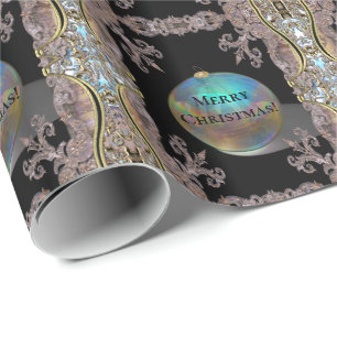 Festive Christmas Holiday Season Wrapping Paper