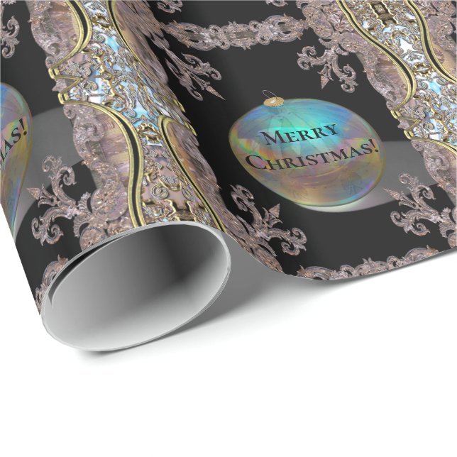 Festive Christmas Holiday Season Wrapping Paper (Roll Corner)