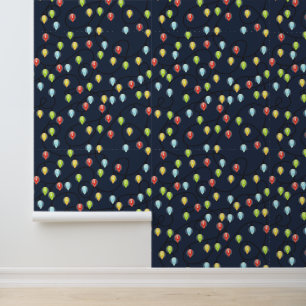 Festive Christmas Holiday tiled lights Wallpaper